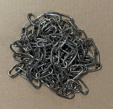 Kettenablauf für Vordach Dachrinne Aluminium V- Mini